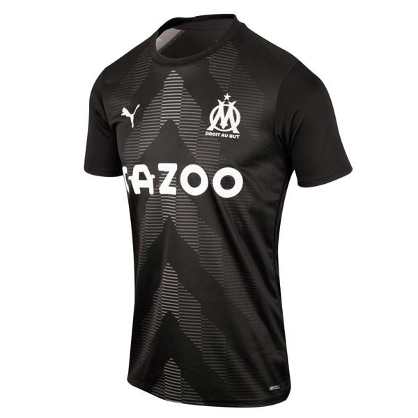 Thailand Marseille Heimtrikot Torwart 2022-2023 Schwarz